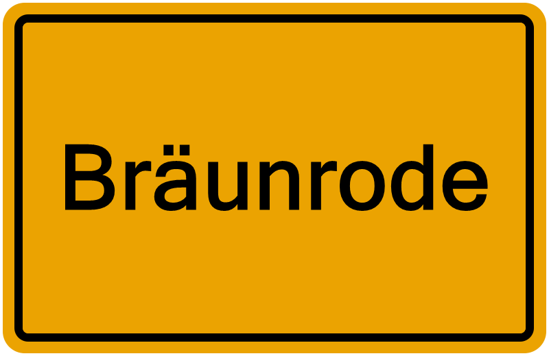 Handelsregisterauszug Bräunrode