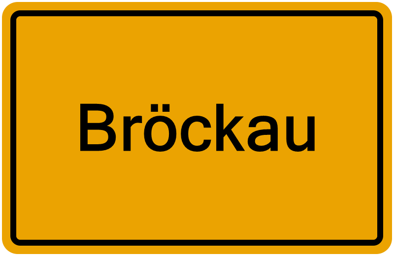 Handelsregisterauszug Bröckau