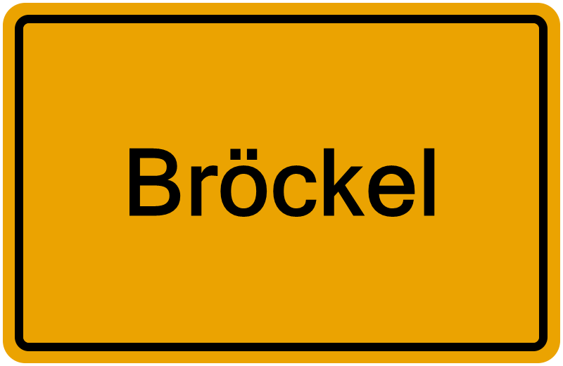 Handelsregisterauszug Bröckel