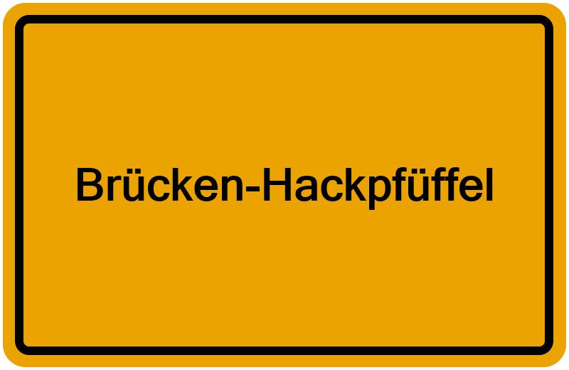 Handelsregisterauszug Brücken-Hackpfüffel