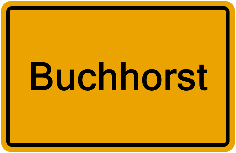Handelsregisterauszug Buchhorst