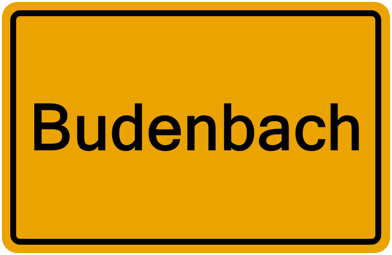 Handelsregisterauszug Budenbach