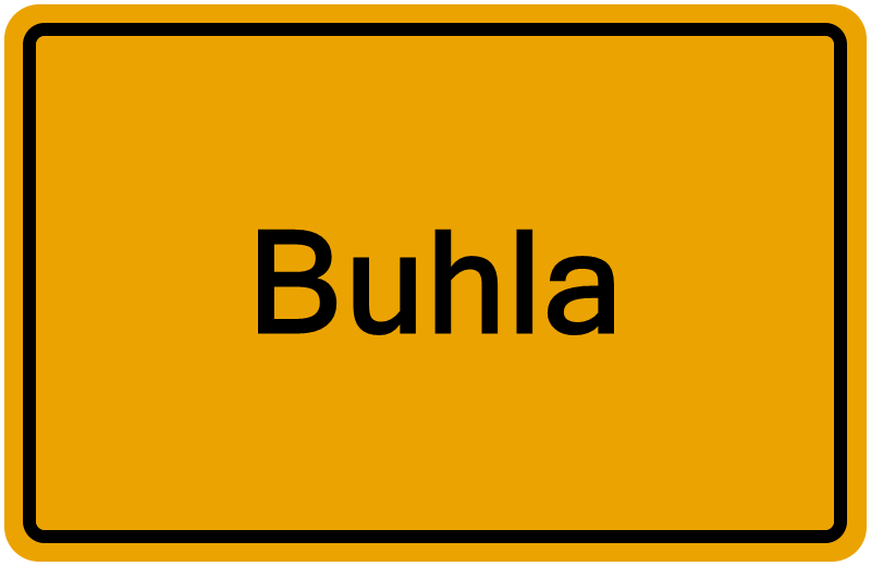Handelsregisterauszug Buhla