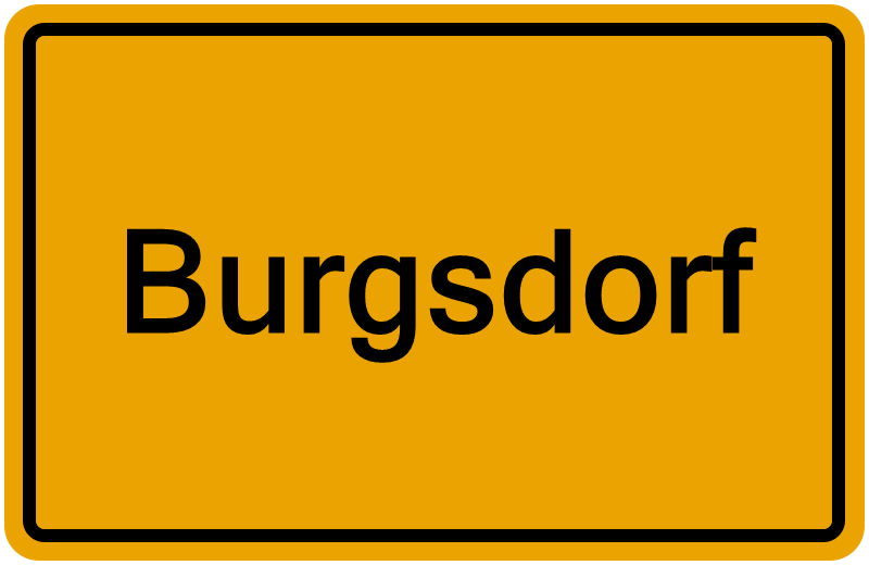 Handelsregisterauszug Burgsdorf