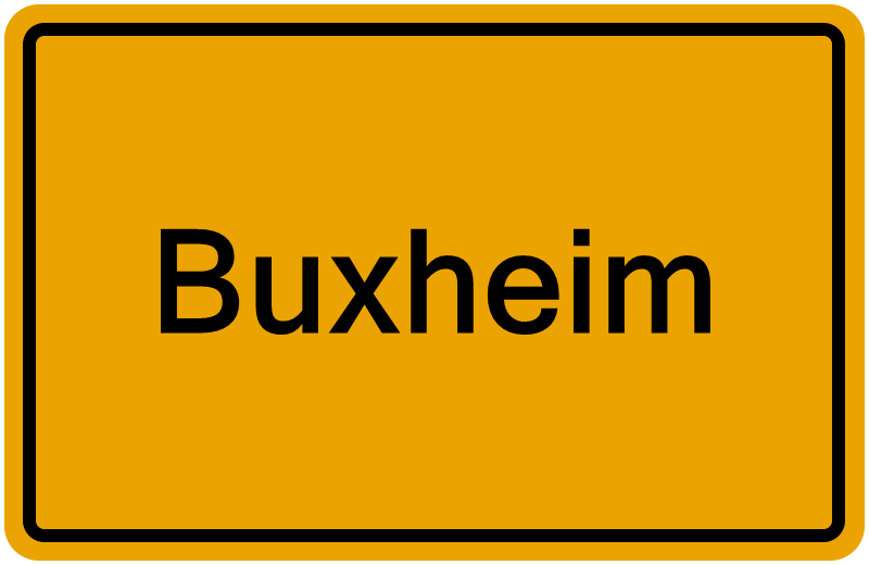 Handelsregisterauszug Buxheim