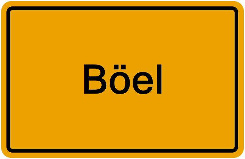 Handelsregisterauszug Böel
