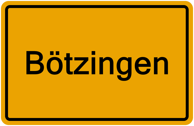 Handelsregisterauszug Bötzingen
