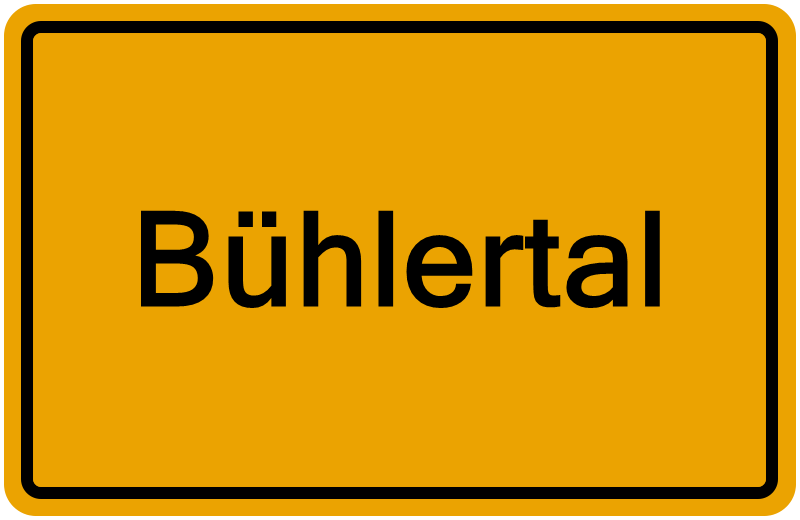 Handelsregisterauszug Bühlertal