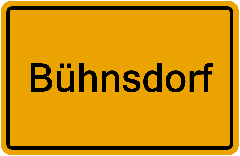 Handelsregisterauszug Bühnsdorf