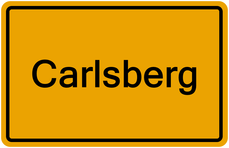 Handelsregisterauszug Carlsberg