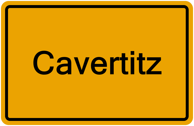 Handelsregisterauszug Cavertitz