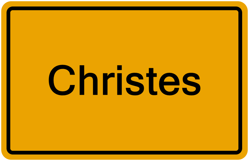 Handelsregisterauszug Christes