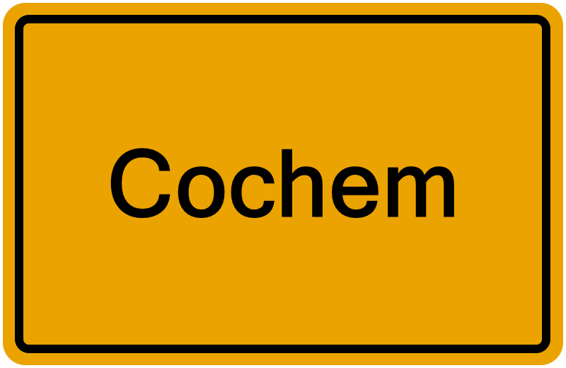 Handelsregisterauszug Cochem