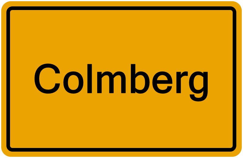 Handelsregisterauszug Colmberg