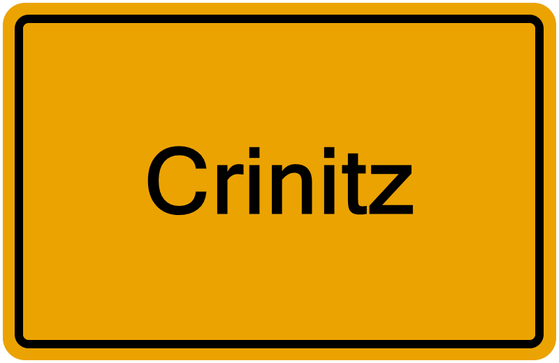 Handelsregisterauszug Crinitz