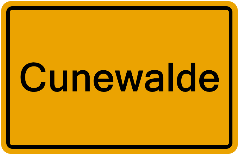 Handelsregisterauszug Cunewalde