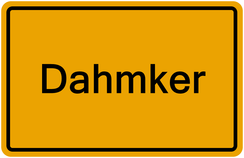 Handelsregisterauszug Dahmker