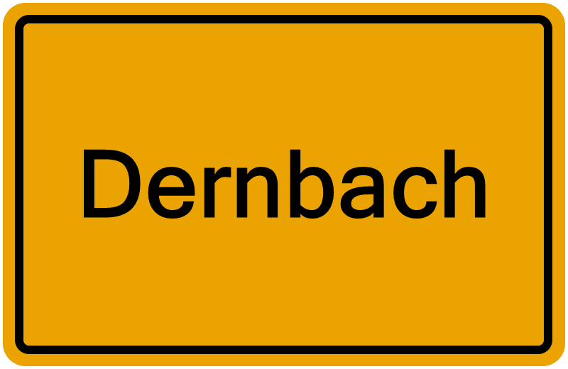 Handelsregisterauszug Dernbach