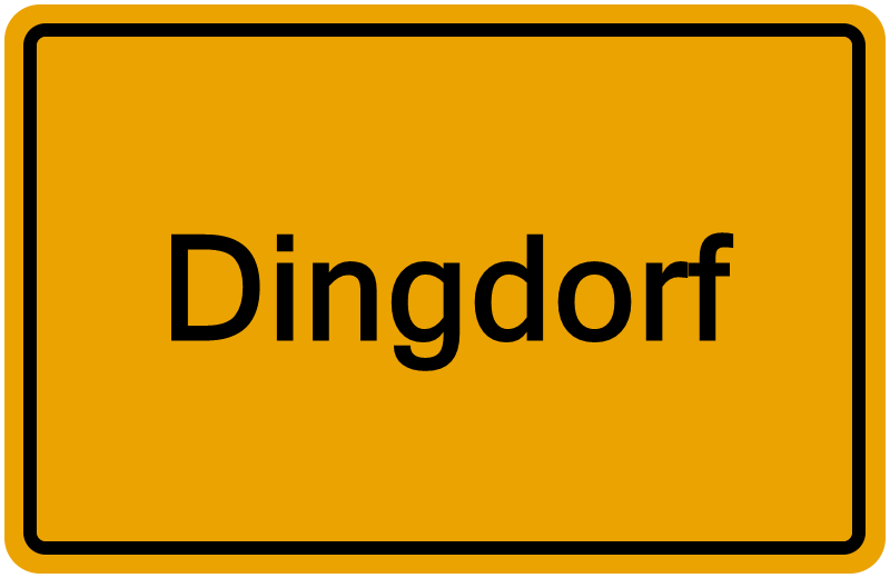 Handelsregisterauszug Dingdorf