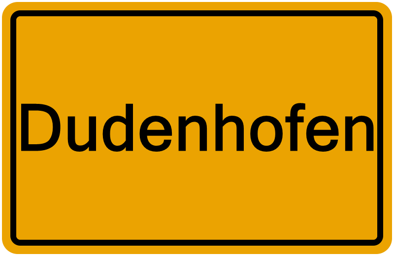 Handelsregisterauszug Dudenhofen