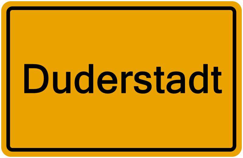 Handelsregisterauszug Duderstadt