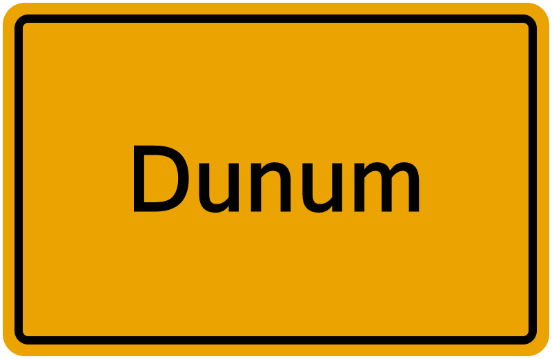 Handelsregisterauszug Dunum