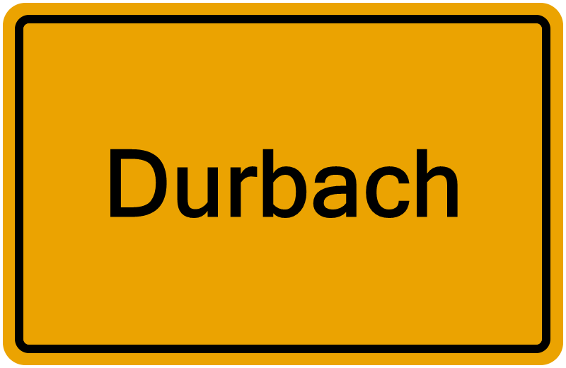 Handelsregisterauszug Durbach