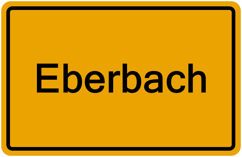 Handelsregisterauszug Eberbach