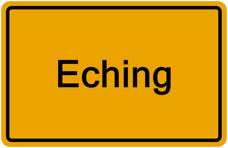 Handelsregisterauszug Eching