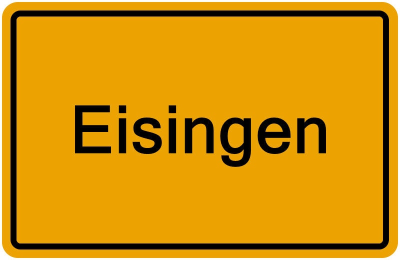 Handelsregisterauszug Eisingen