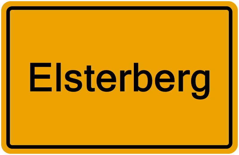 Handelsregisterauszug Elsterberg