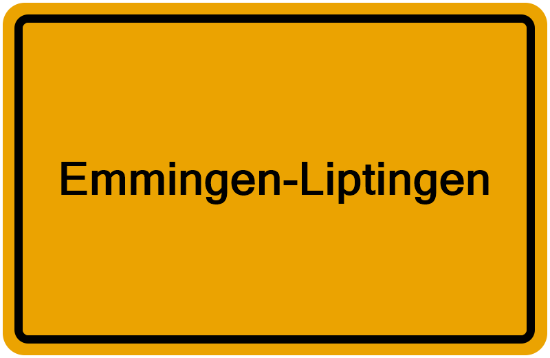 Handelsregisterauszug Emmingen-Liptingen