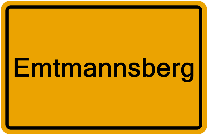 Handelsregisterauszug Emtmannsberg