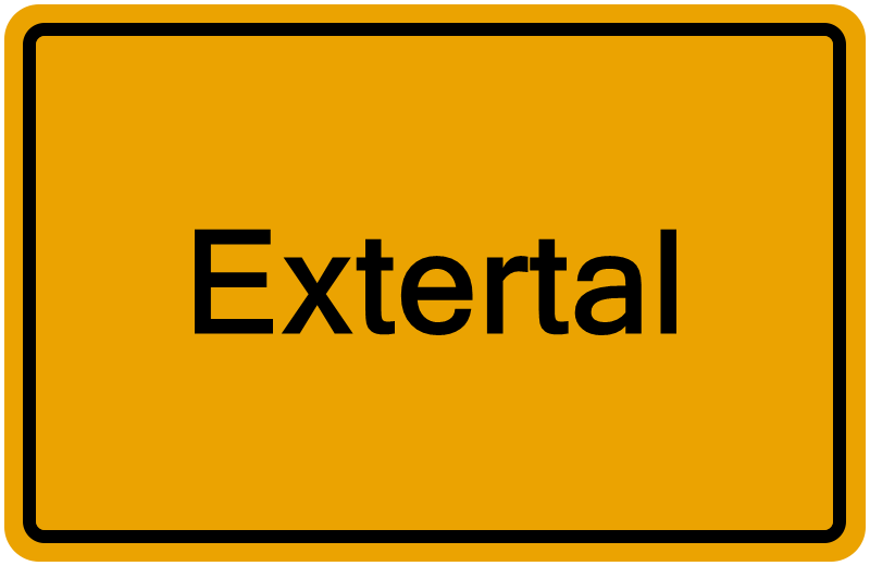 Handelsregisterauszug Extertal