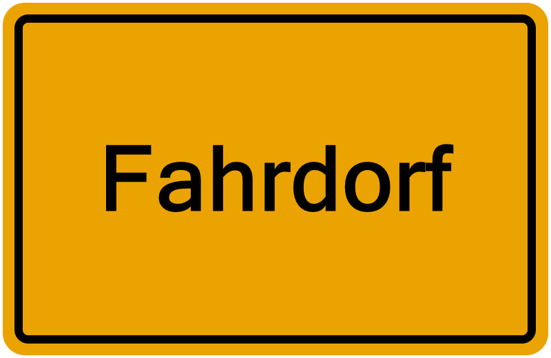 Handelsregisterauszug Fahrdorf