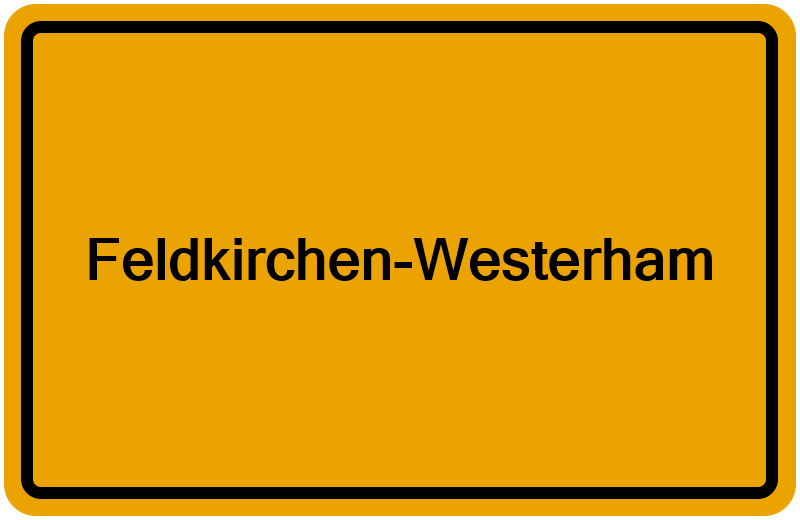 Handelsregisterauszug Feldkirchen-Westerham