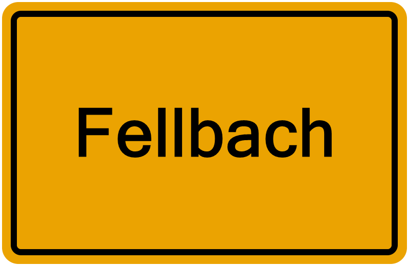 Handelsregisterauszug Fellbach