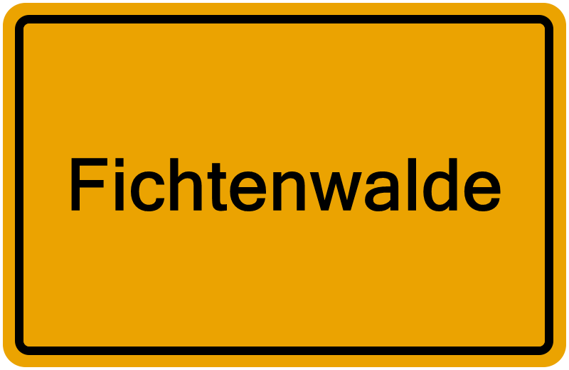 Handelsregisterauszug Fichtenwalde