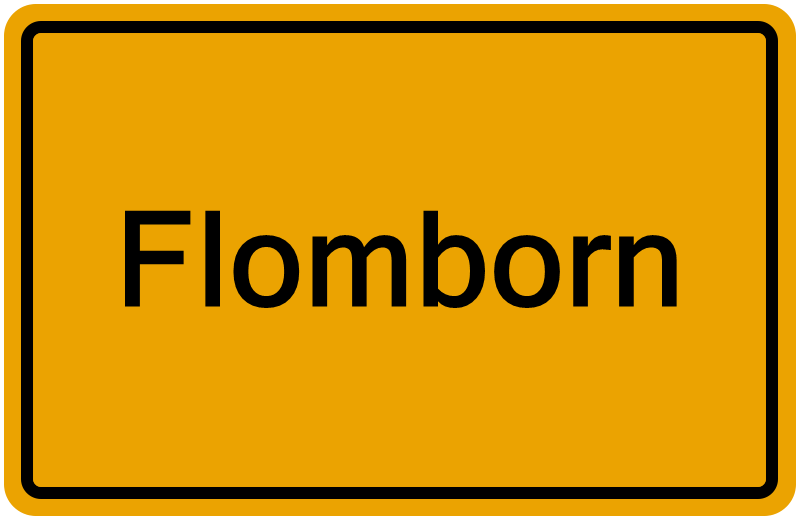 Handelsregisterauszug Flomborn