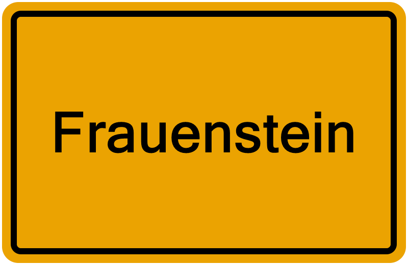 Handelsregisterauszug Frauenstein