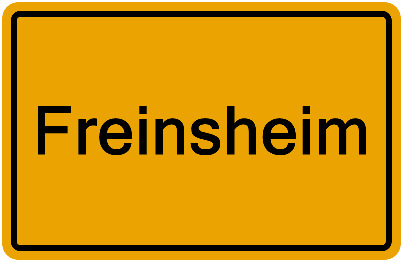 Handelsregisterauszug Freinsheim
