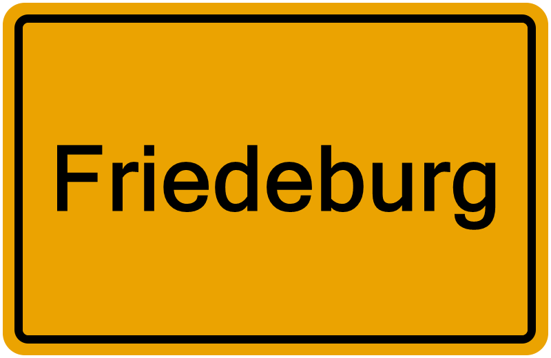 Handelsregisterauszug Friedeburg