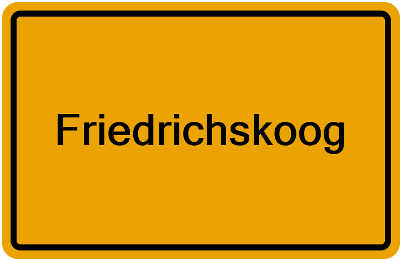 Handelsregisterauszug Friedrichskoog