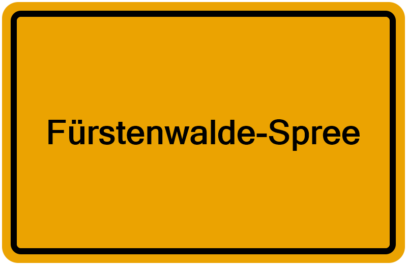 Handelsregisterauszug Fürstenwalde-Spree