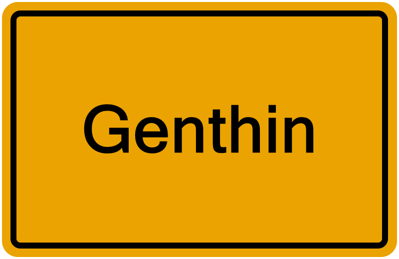 Handelsregisterauszug Genthin