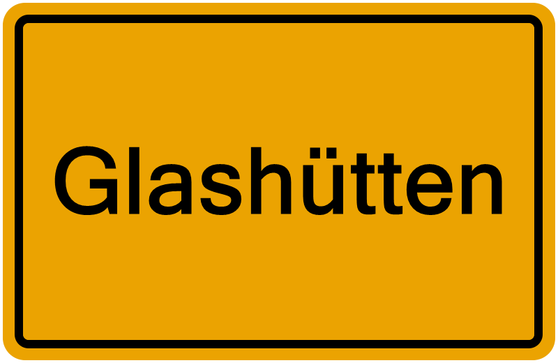 Handelsregisterauszug Glashütten