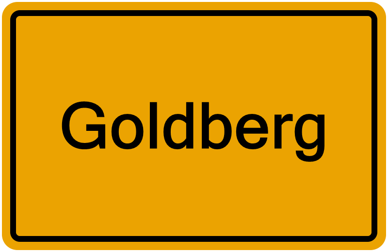 Handelsregisterauszug Goldberg
