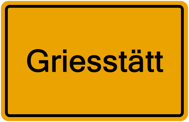 Handelsregisterauszug Griesstätt