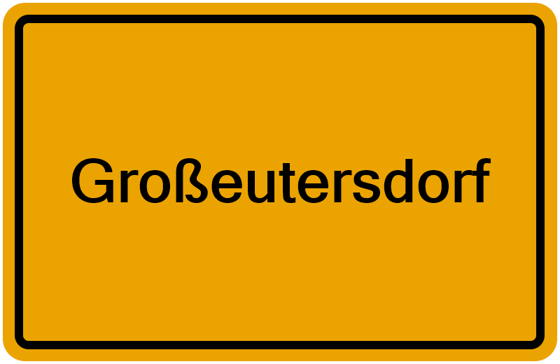 Handelsregisterauszug Großeutersdorf