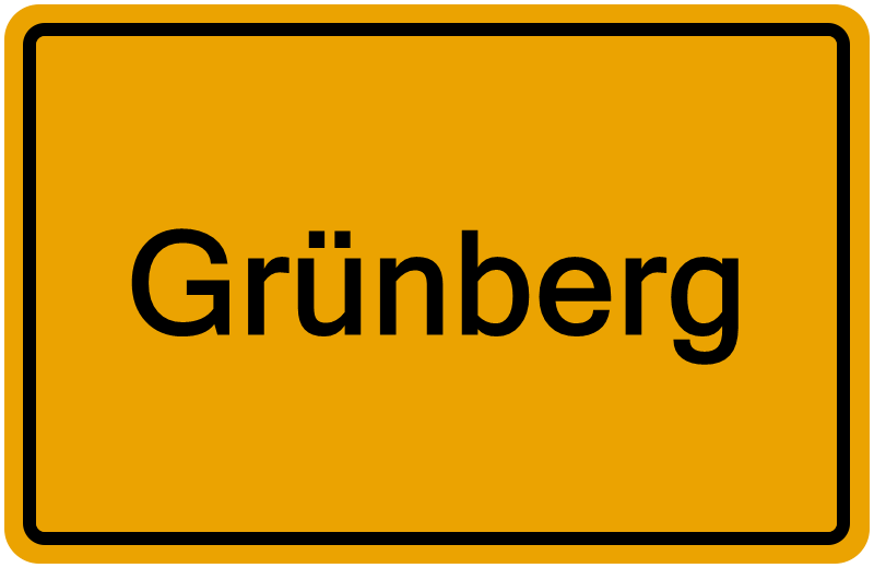 Handelsregisterauszug Grünberg